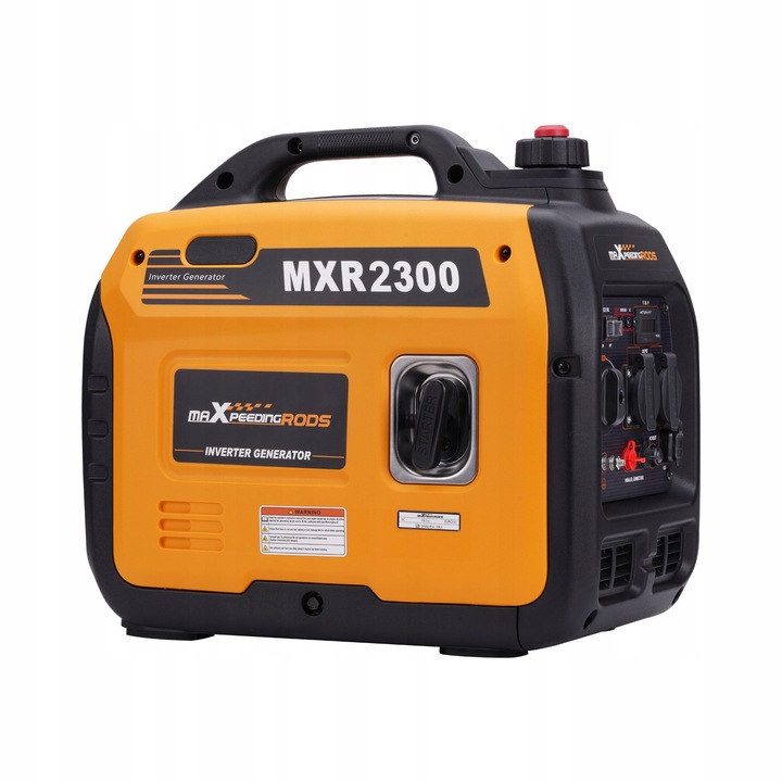 Generator inverter 2.3KW, Maxpeedingrods, 18.5kg, benzin, 230V, 2 x 230V 16A, 2 x USB