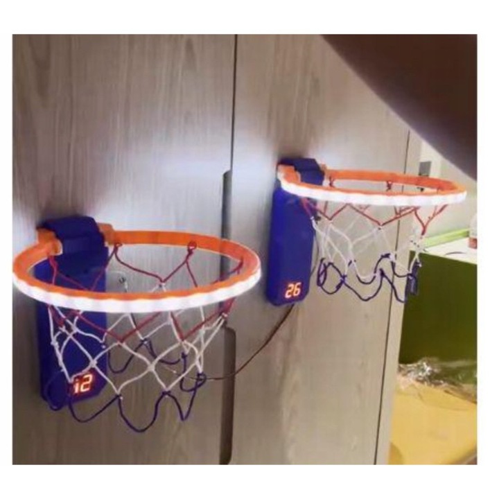 VATOS kosárlabda palánk szett, elektronikus eredményjelző, LED, 2 darab