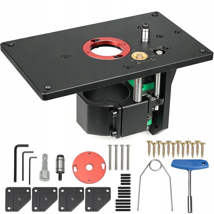 ASCENSOR FREZARE MASA REGLABILA DE RIDICARE CU PLACA SUPERIOARA DE 65MM