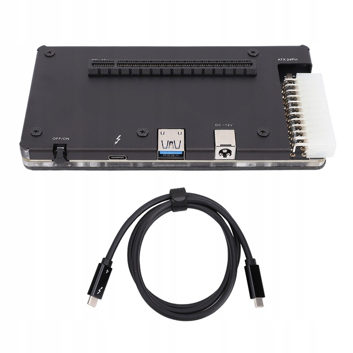 Statie de docare pentru card grafic Thunderbolt 3, 4 PCIe, cu cablu de 1 metru