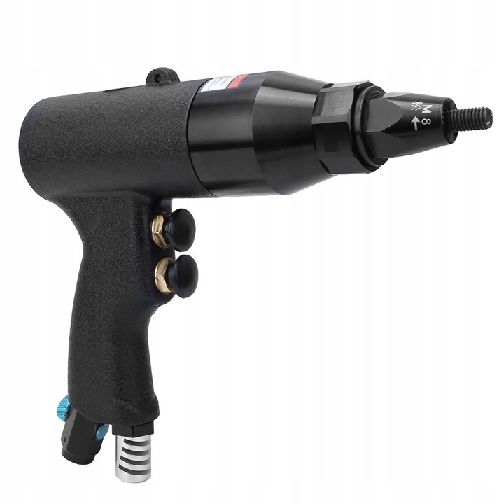 Пневматичен пистолет за нитове, M6-M8, 750RPM, 1/4"