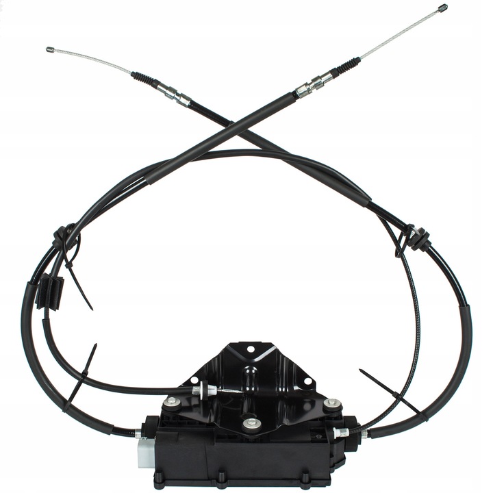 Elektromos rögzítőfék modul BMW X5 E70, X6 E71 modellekhez, 2006-2014, rudazattal, kompatibilis az OE számokkal: 34436850289, 34436796072, 34436788968