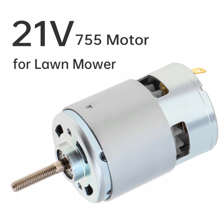 Motor DC 21V RS-755 pentru cositoare, set de inlocuire, 80W, 18000RPM