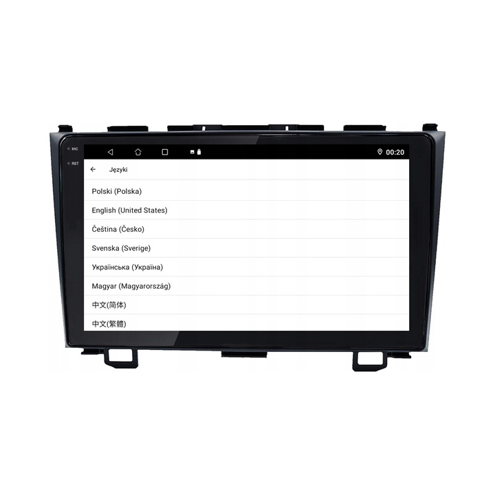 Radio auto 2DIN, Android 13, 9 inch, 4GB/64GB, cu Carplay, Android Auto, camera de marsarier, pentru HONDA CRV III 2007-2011