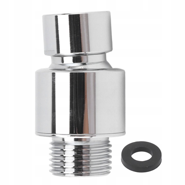 Adaptor coltar dus 135 grade, argintiu