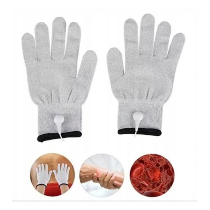 Manusi Electrozi TENS EMS pentru Electrostimulator sau Masaj, M