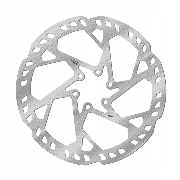 Спирачен диск за велосипед 180 мм, 2,3 мм дебелина, неръждаема стомана