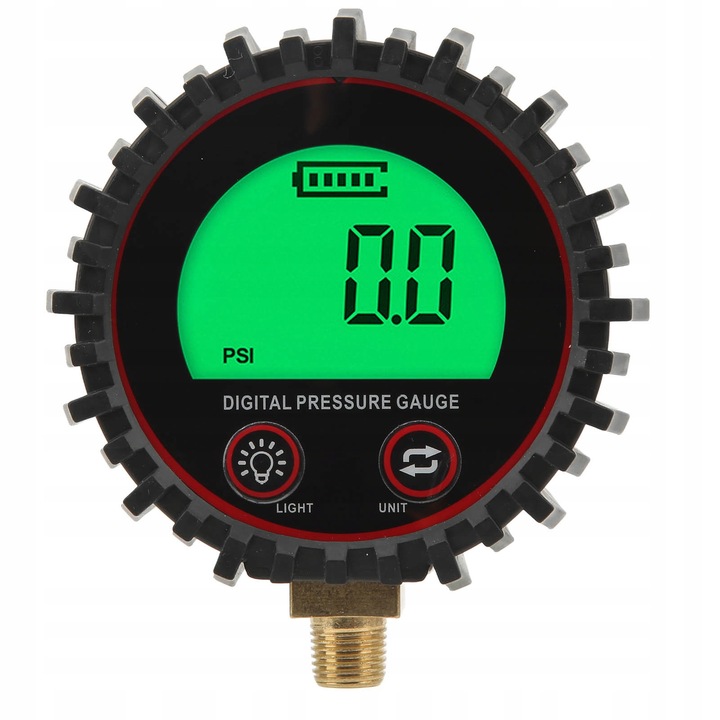 Digitális keréknyomásmérő, 3-255PSI, 1/8"