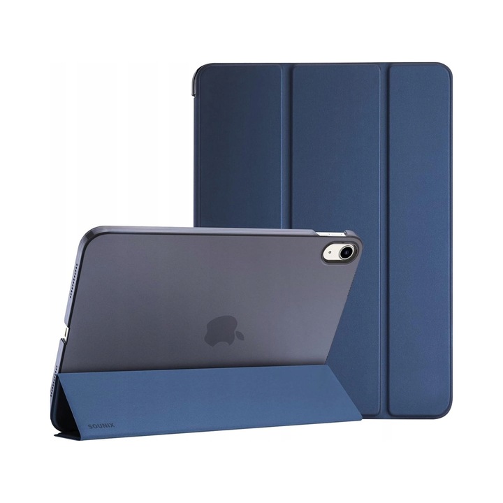 Husa pentru iPad 10.9" 2022, Sounix, design subtire, protectie impotriva zgarieturilor, transparenta