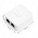 Гигабитов RJ45 комутатор, 2 порта, 1000 Mb/s, бял