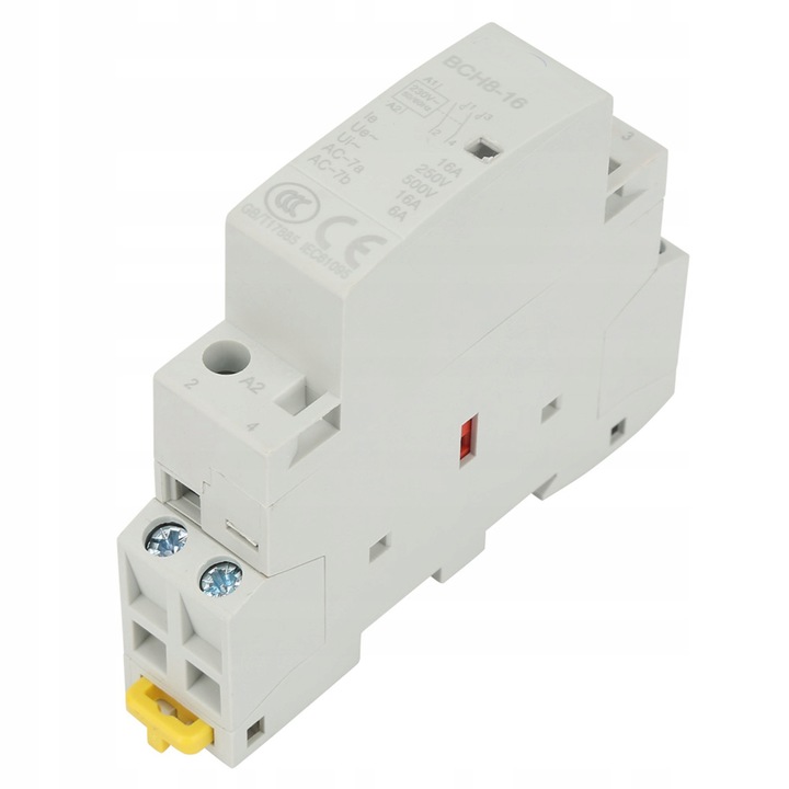 Moduláris kontaktor 2P 25A 230V 1NO 1NC, kompakt méretek, energiatakarékos, 1 db-os készlet