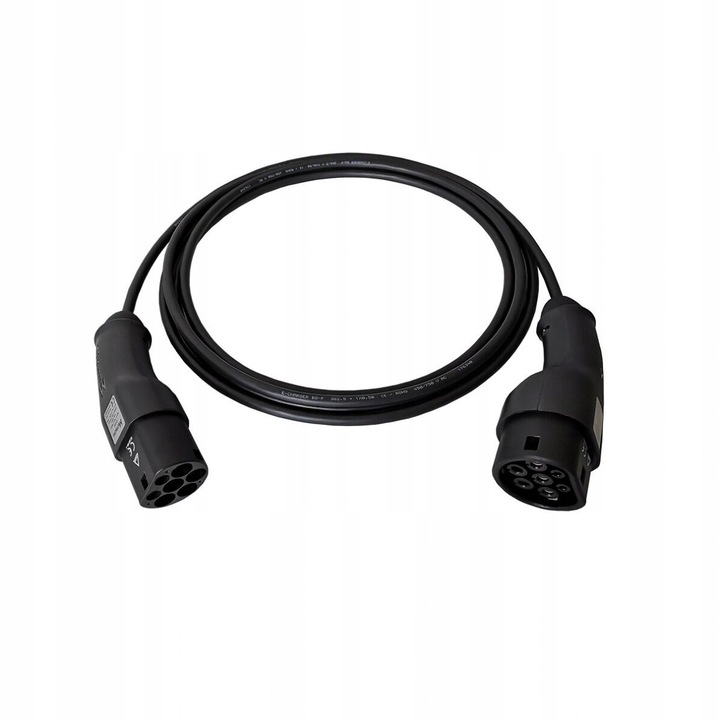 Elektromos jármű töltőkábel, Type 2, 5m, 20A, 3 fázisú, IP66
