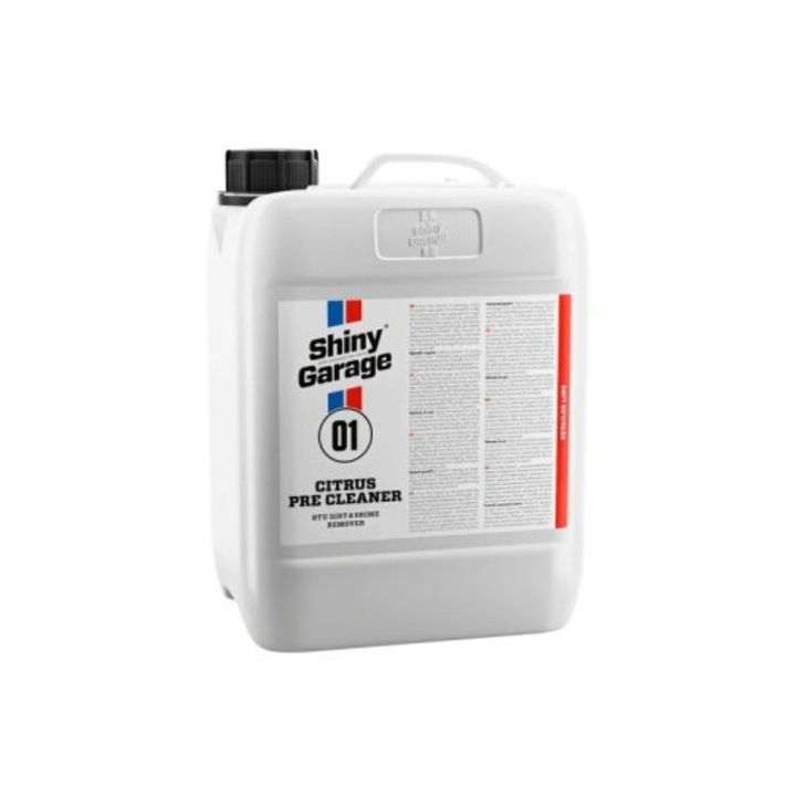 Готов за употреба разтвор за предварително измиване Shiny Garage Citrus Pre Cleaner RTU, 5л