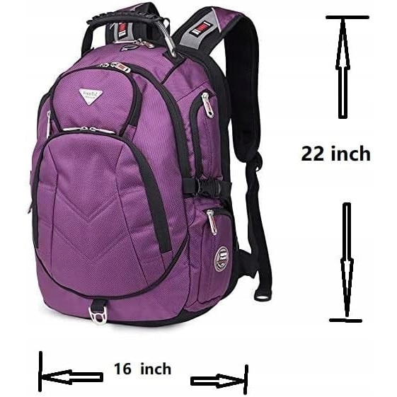Plecak laptop 19 inch, pentru laptopuri de jocuri 18.4, multicolor
