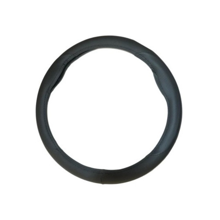 Husa Volan Din Piele Ecologica Negru 37- 39 cm