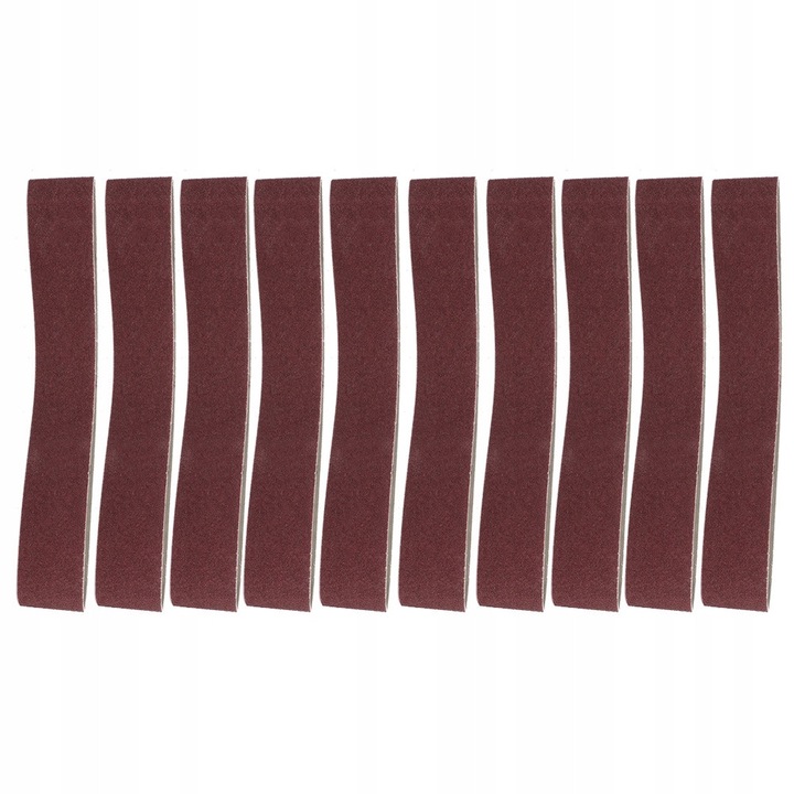 Belt sanding paper set 50x680mm, 10 bucati, granulatie 120