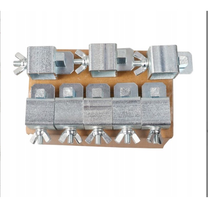 8 db hegesztőbilincs készlet tompahegesztéshez, hegesztőgép tartozékok