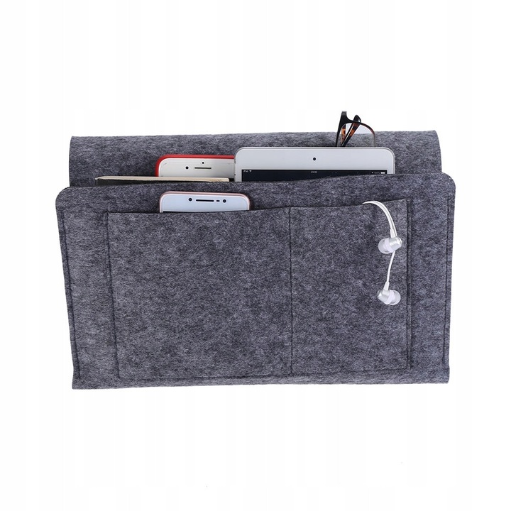 Organizer de canapea cu suport pentru telecomenzi, 32x20x10cm, multicolor, set