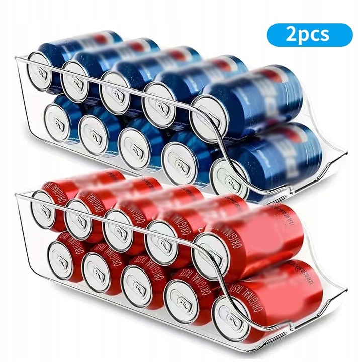 Organizer pentru Pusci, set 2 bucati, transparent, 12x30cm