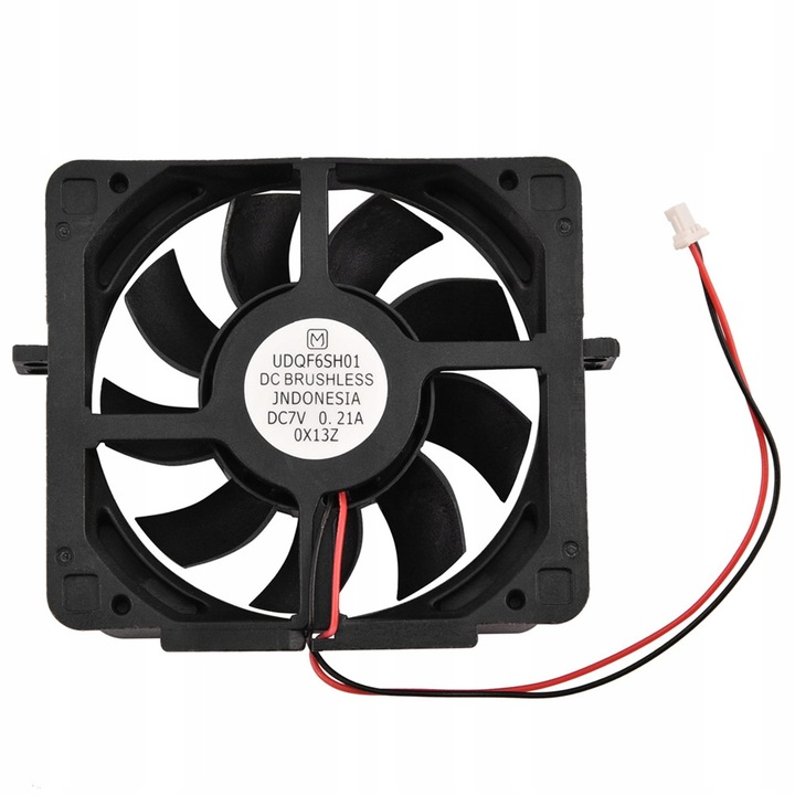 Ventilator intern de racire DC 7V pentru Sony PS2 50000/30000, 9 palete, 7x6x1,5cm, negru