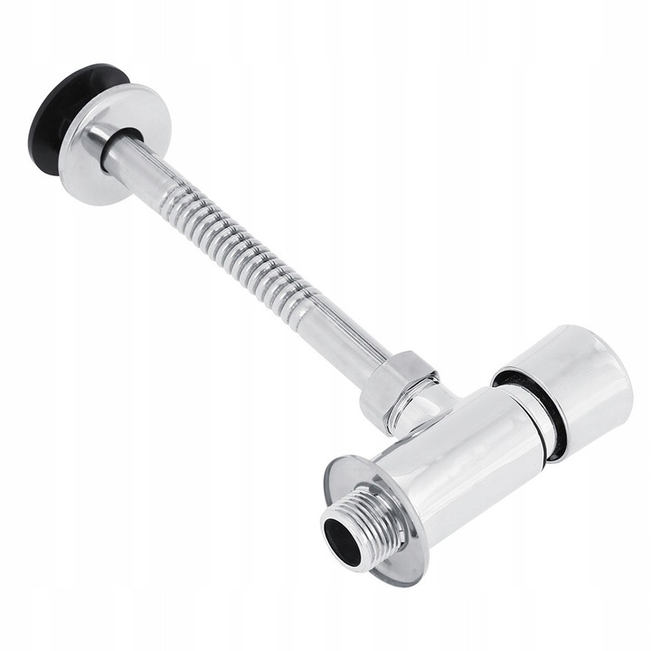 Robinet de spalare din aliaj de zinc, cromata, 10x5cm, pentru toaleta