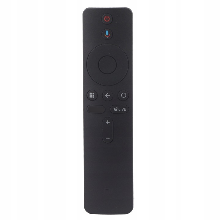 Telecomanda Bluetooth pentru Xiaomi Mi Box S, functie vocala, 20x5.2x2.3cm, neagra
