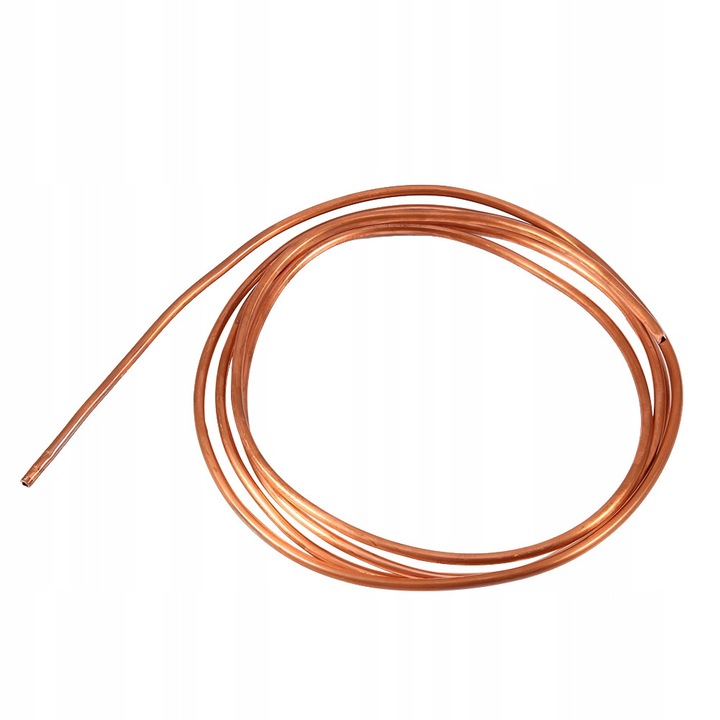 Rézcső 4mm, 2m, 1 darabos készlet