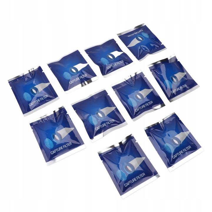 Set 10 filtre electrice pentru pieptenele de paduchi, ABS, reutilizabile, sigure si igienice