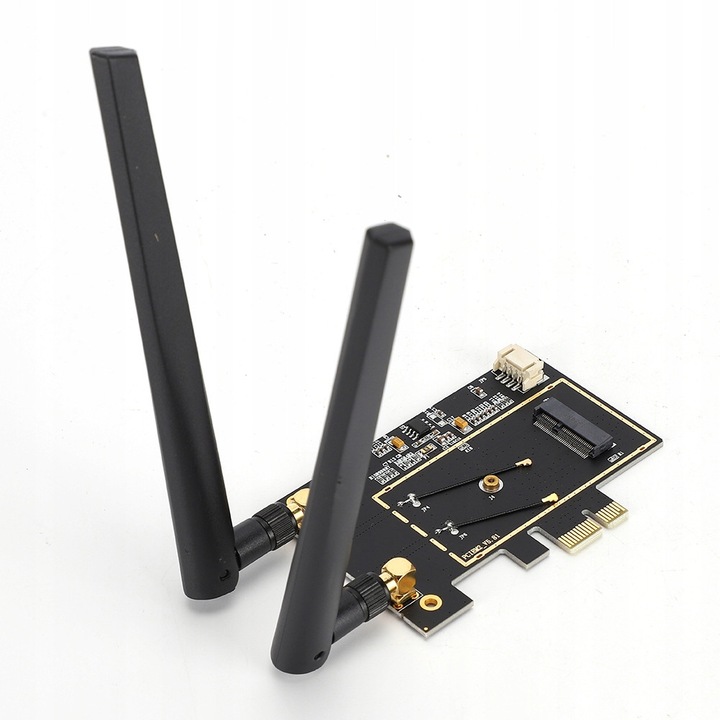 M.2 WLAN NGFF 1X adapter asztali PCI-E WIFI-hez