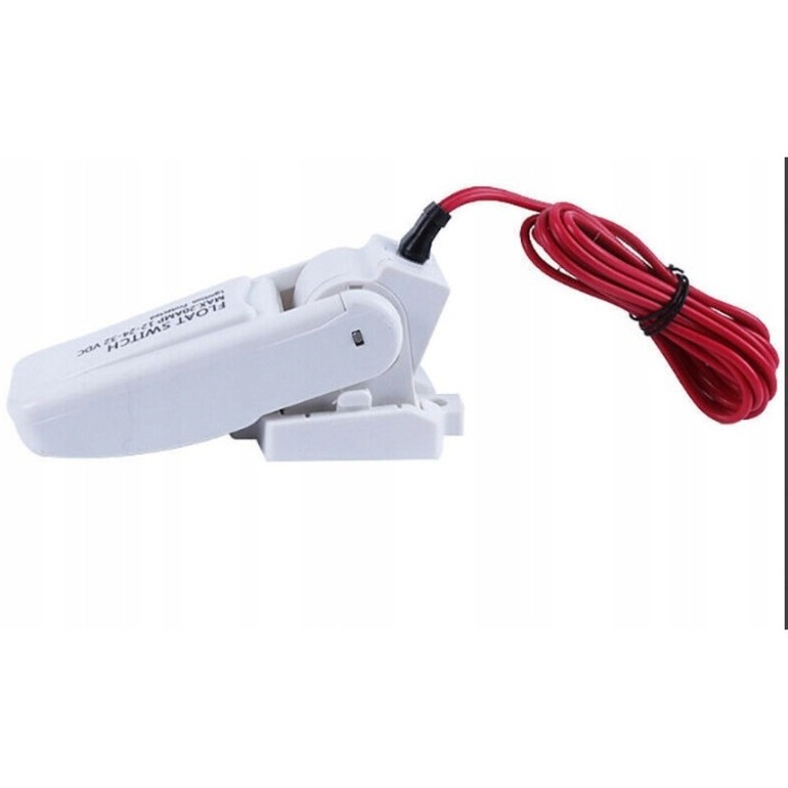 Priza automata pentru pompa submersibila 12V, 1100GPH, cu comutator flotant, ABS, metal