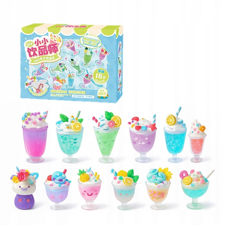 Jucarie DIY BAUTURI COLORATE DESERTURI BAUTURI SET SENZORIAL