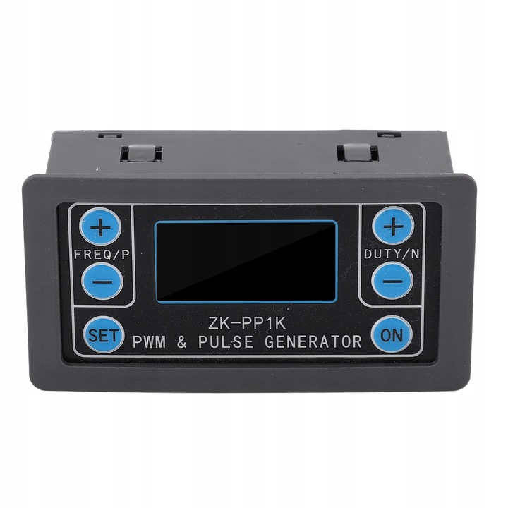 PWM impulzus frekvencia generátor, 1Hz-150kHz, DC6V-30V, LCD kijelzős modul