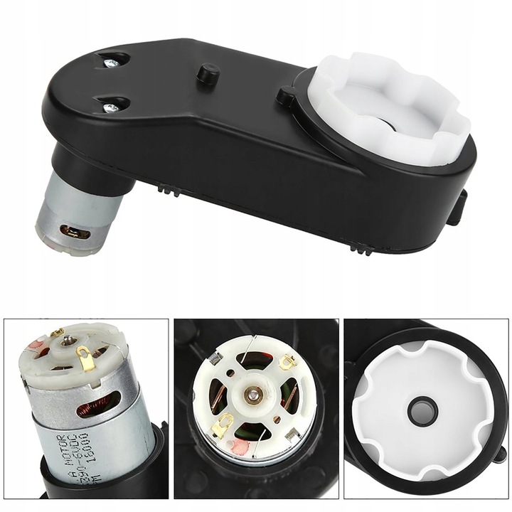 MOTOR ACTIONARE 12V 16000 RPM CUTIE DE VITEZE PENTRU MASINI CU BATERII WEIXU RS390