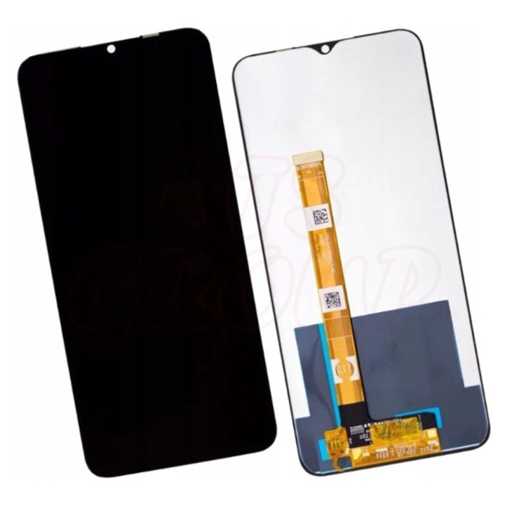 Ecran LCD pentru Oppo A16, 6.52", negru, rezolutie 720x1600