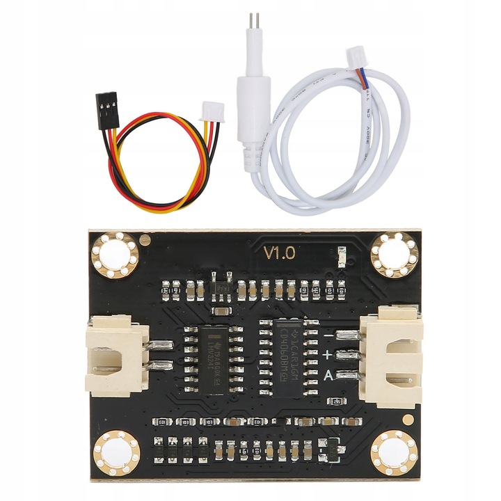 Analóg TDS érzékelő készlet, 0-1000 ppm, 3.3-5.5V, vízálló szonda, PCB