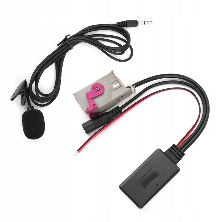 Adaptor Bluetooth 5.0 Aux cu microfon pentru Audi A3 A4 A6 A8 TT R8 RNS-E