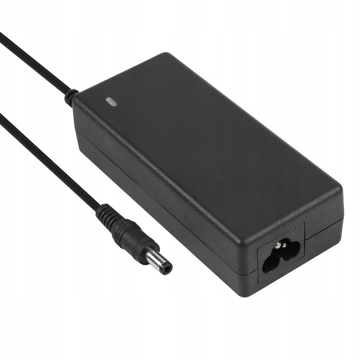 Adaptor AC 24V 4A cu cablu 5.5x2.5mm, indicator LED, dimensiuni 11.5x5.0x3.0cm, culoare neagra