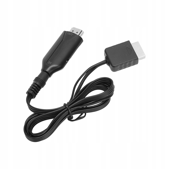 Adaptor PS2 la HDMI, 1,5m, cu jack audio 3,5mm, pentru PS2