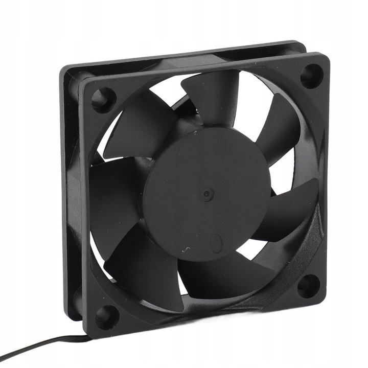 Ventilator PC 60x60x15mm, 3000RPM, 12V, 4PIN, negru, set 1 ventilator cu 4 suruburi
