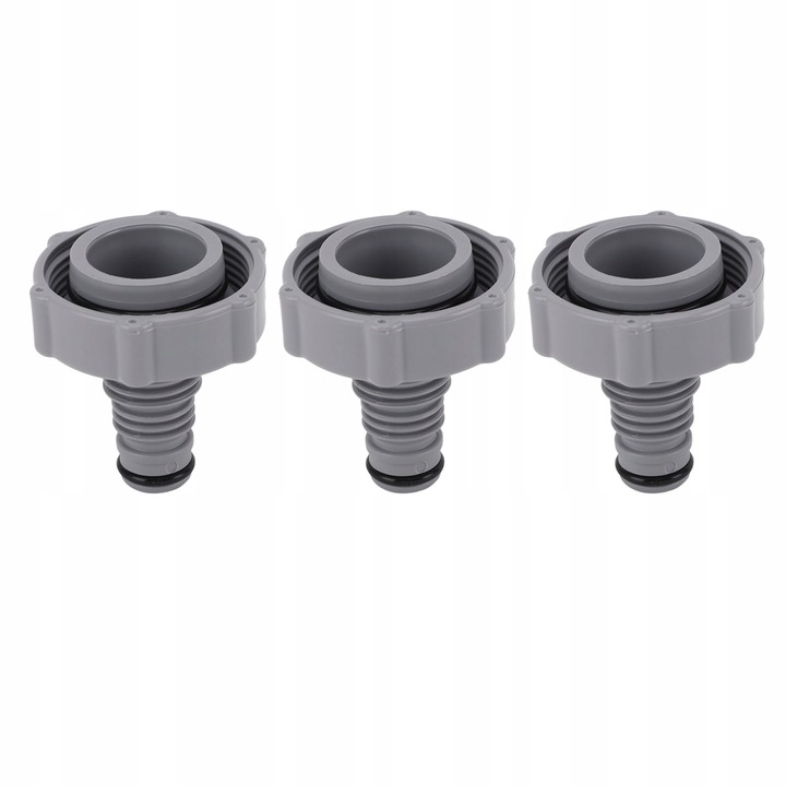 Set 3 Zavoare de scurgere pentru piscina, compatibile cu P6H1419, gri, 40x32mm