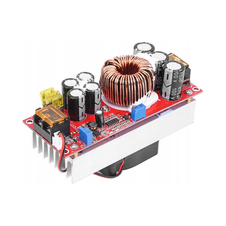Modul convertor DC-DC 1500W, 10-60V la 12-97V, 22A, 372g