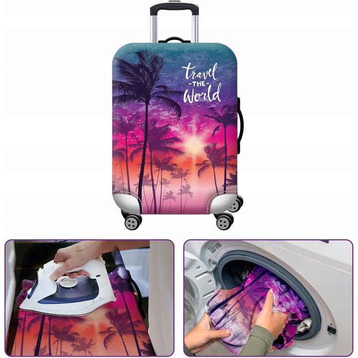 Husa pentru valiza de calatorie XL, 29-32 inch, 80x54x33 cm