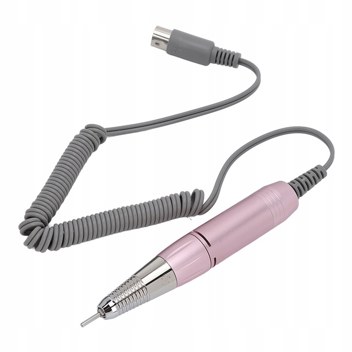 Freza electrica pentru unghii, 3000 RPM, roz/gri