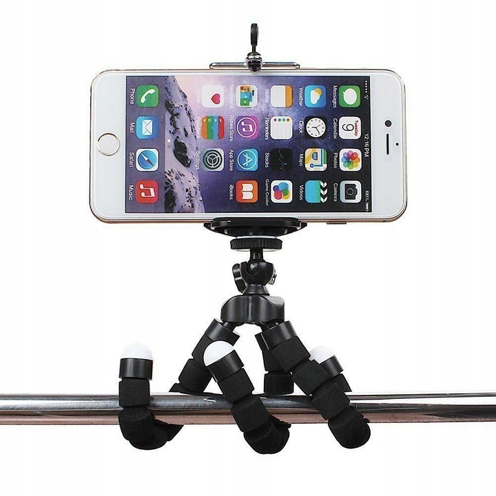 Trepied flexibil 360 pentru telefon si aparat foto, set