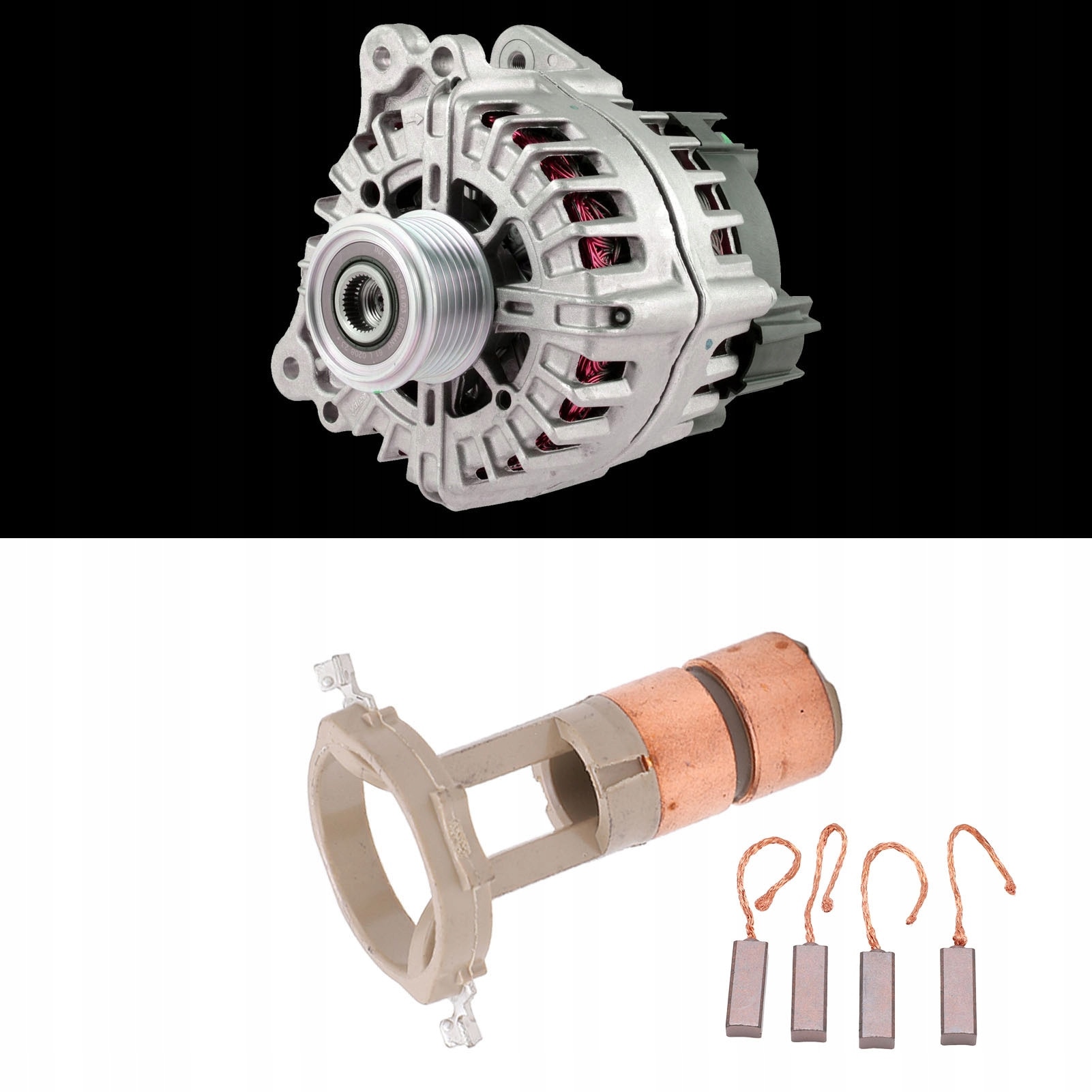 Set reparare perii pentru alternatoare, 230090, ABS, cupru - eMAG.ro