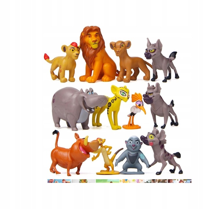 12 oroszlánkirály figura