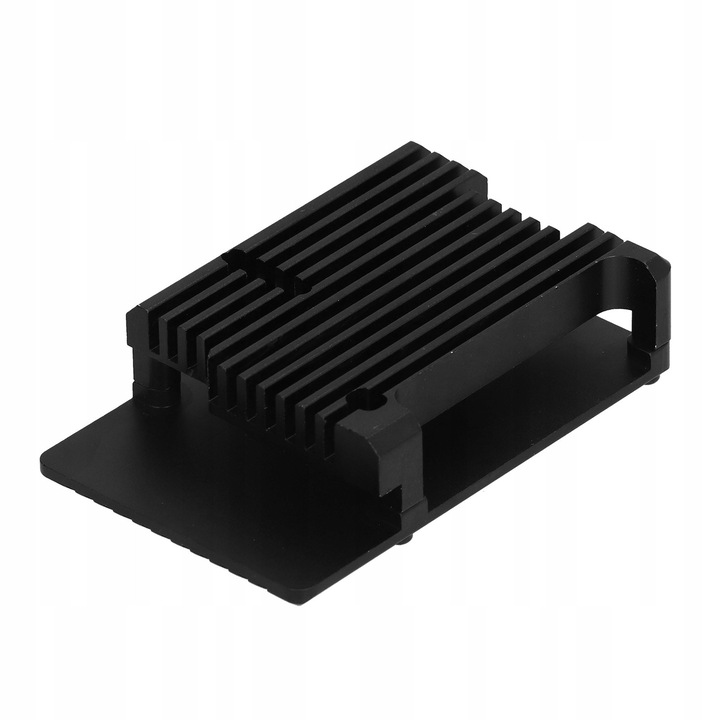 Carcasa din aluminiu pentru Raspberry Pi 3 B/B+, negru