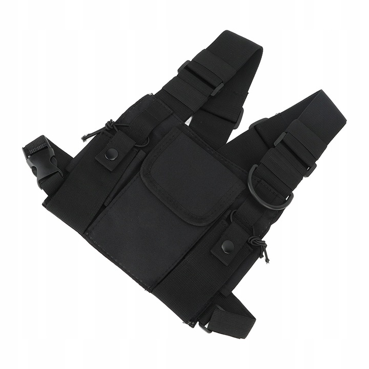 Borseta sport, neagra, material Oxford, usoara, pentru barbati si femei