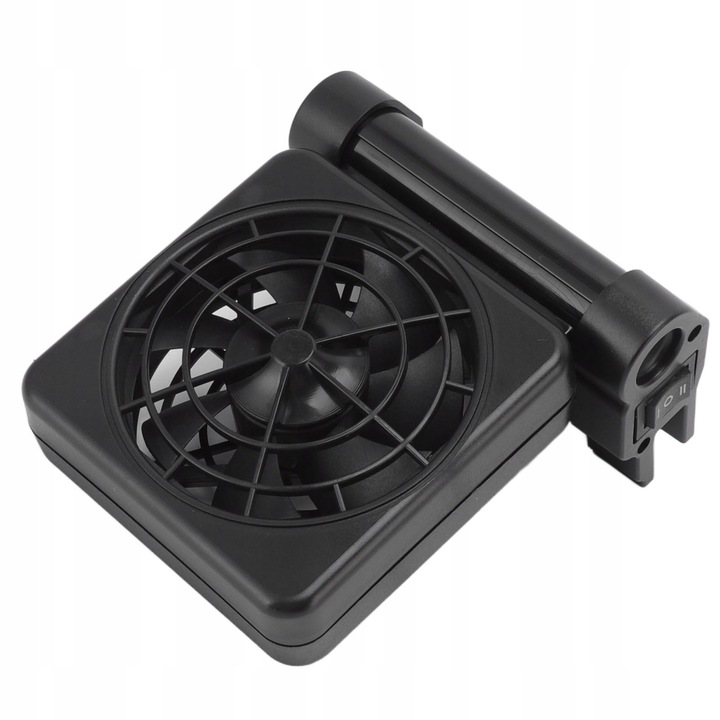 Akvárium hűtőventilátor, 12V, elegáns design, állítható teljesítmény, műanyag, komplett szett