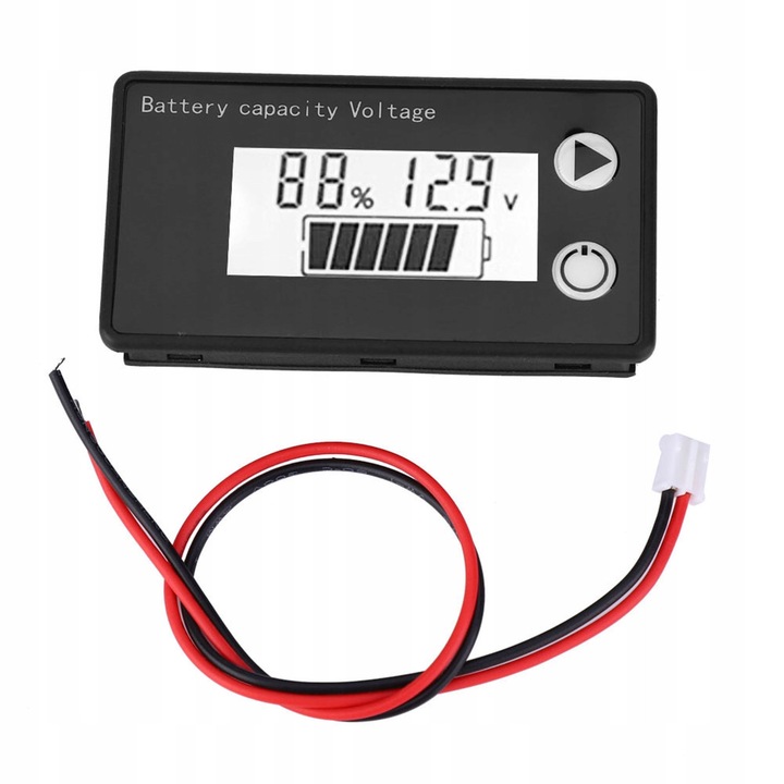 Indicator de incarcare a bateriei Li-Ion test DC8V-100V
